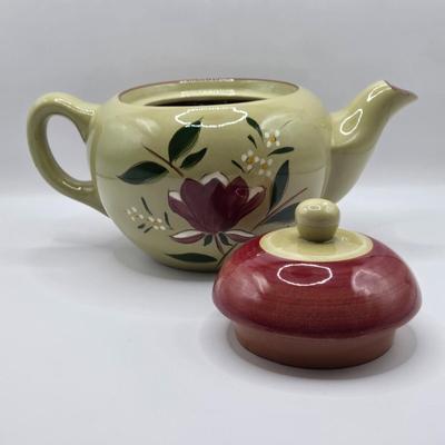 LOT 111K: Stangl Pottery Magnolia Pitcher and Teapot