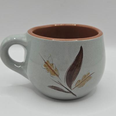 LOT 114K: Vintage Stangl Pottery Golden Harvest Lily Sugar Bowl and Mug