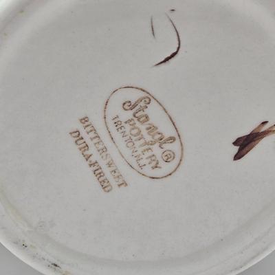 LOT 116K: Two Vintage Stangl Pottery Bittersweet Pitchers & Small First Love Pitcher