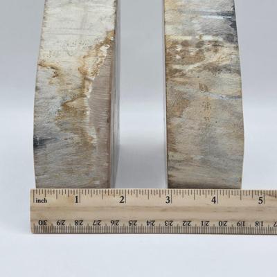 LOT 118K: Two Sets of Stone Bookends