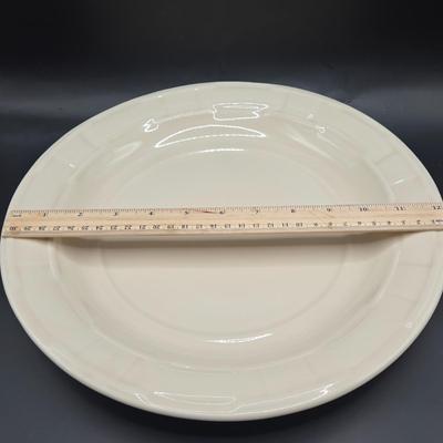 LOT 119K: Longaberger Pottery Soup Terrine, 2 Crocks, and Pitcher