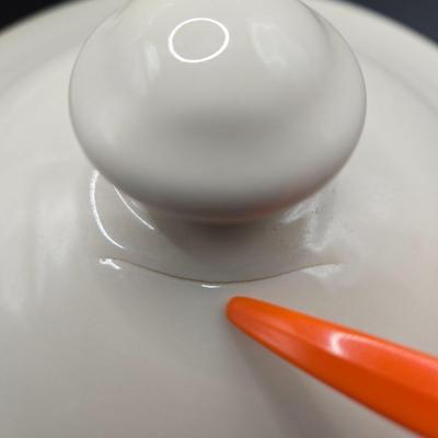 LOT 119K: Longaberger Pottery Soup Terrine, 2 Crocks, and Pitcher