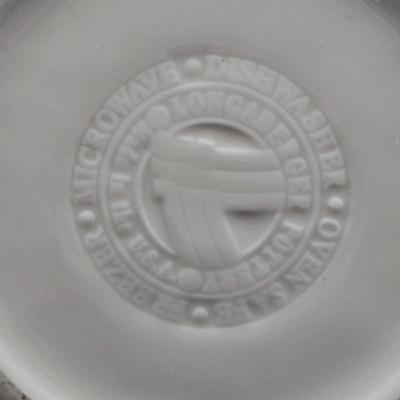 LOT 119K: Longaberger Pottery Soup Terrine, 2 Crocks, and Pitcher