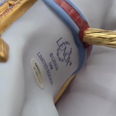 LOT 120K: Two Lenox Carousel Horses