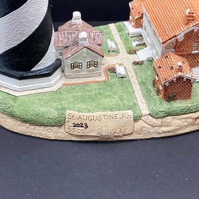 LOT 121K: Harbour Lights Lighthouses - Cape Canaveral Florida #163 and St. Augustine Florida #138