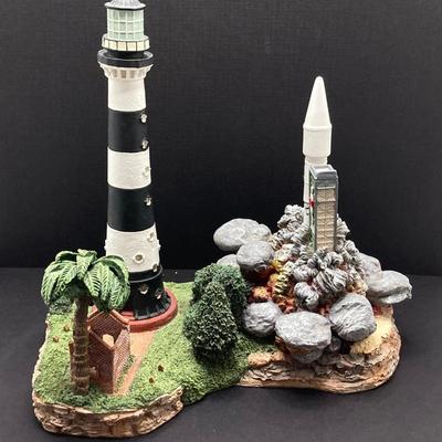LOT 121K: Harbour Lights Lighthouses - Cape Canaveral Florida #163 and St. Augustine Florida #138