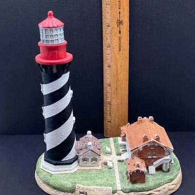 LOT 121K: Harbour Lights Lighthouses - Cape Canaveral Florida #163 and St. Augustine Florida #138