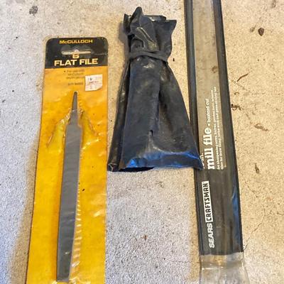 LOT 124G: Craftsman Sawmill Circular Saw in Original Box, Vintage Craftsman Meta Toolbox with Contents, Sledgehammer, Pittsburgh Socket...