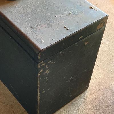 LOT 124G: Craftsman Sawmill Circular Saw in Original Box, Vintage Craftsman Meta Toolbox with Contents, Sledgehammer, Pittsburgh Socket...