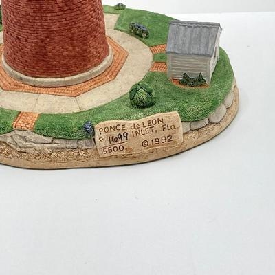 LOT 125K: Collection of Harbour Lights Lighthouses - Point Arena California #156, Burrows Island Washington #108 and Ponce De Leon...