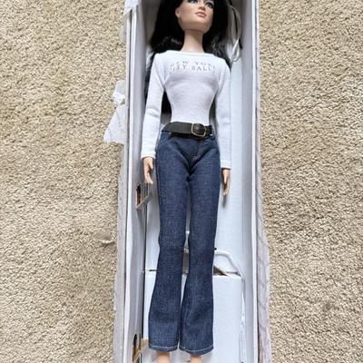 LOT 126L: OOAK Custom Repainted Tonner Tyler Wentworth Collection 16-inch Articulated Fashion Dolls by w/ COAs by Artists Melanie Goetz...