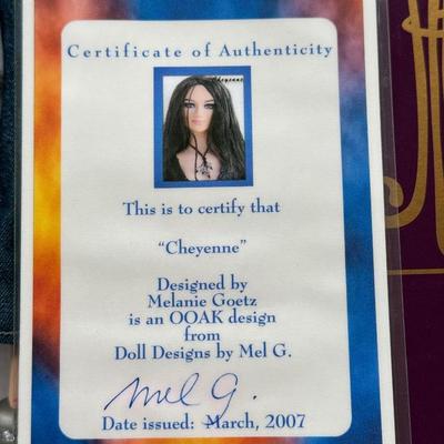 LOT 126L: OOAK Custom Repainted Tonner Tyler Wentworth Collection 16-inch Articulated Fashion Dolls by w/ COAs by Artists Melanie Goetz...