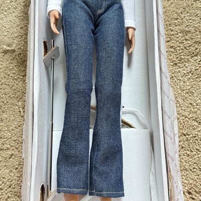 LOT 126L: OOAK Custom Repainted Tonner Tyler Wentworth Collection 16-inch Articulated Fashion Dolls by w/ COAs by Artists Melanie Goetz...