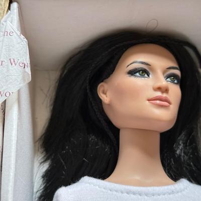 LOT 126L: OOAK Custom Repainted Tonner Tyler Wentworth Collection 16-inch Articulated Fashion Dolls by w/ COAs by Artists Melanie Goetz...