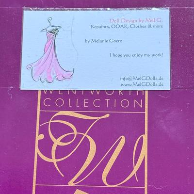 LOT 126L: OOAK Custom Repainted Tonner Tyler Wentworth Collection 16-inch Articulated Fashion Dolls by w/ COAs by Artists Melanie Goetz...