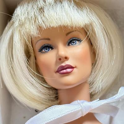 LOT 127L: Tonner Tyler Wentworth Collection 16-inch Articulated Fashion Dolls: OOAK Repainted "Celeste" w/ COA by Artist...