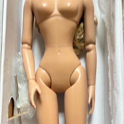 LOT 129L: Tonner Articulated 16" Fashion Dolls: Alice in Wonderland Basic Sweetheart (No Outfit) & OOAK Custom Repainted...