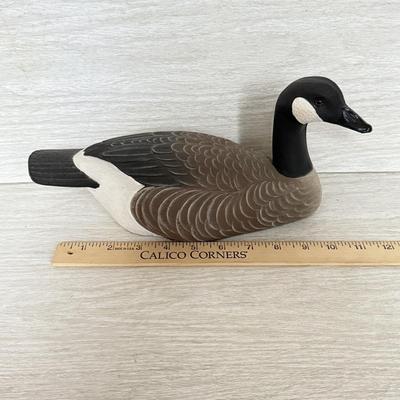LOT 133K: 1991 Signed American Wildlife Collection Canada Goose Decory by B. Campbell