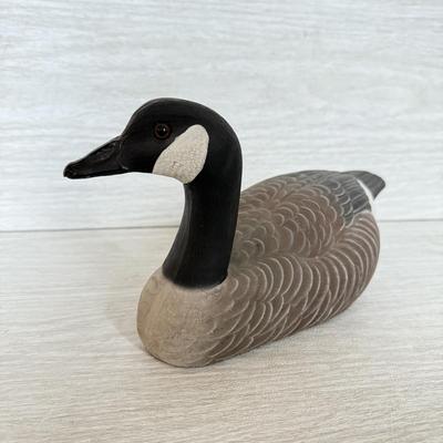 LOT 133K: 1991 Signed American Wildlife Collection Canada Goose Decory by B. Campbell