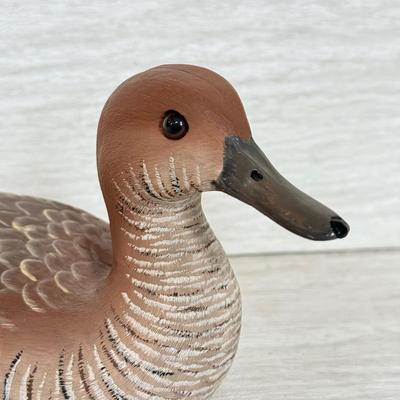 LOT 135K: 1992 Signed Pintail Hen Decoy