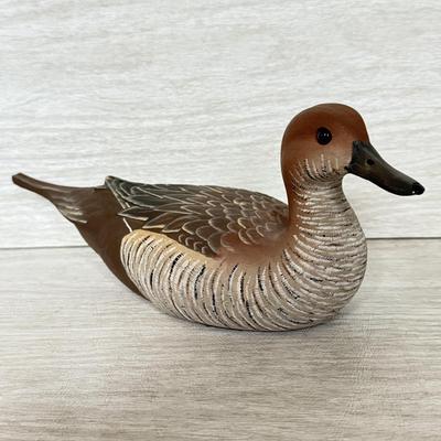 LOT 135K: 1992 Signed Pintail Hen Decoy