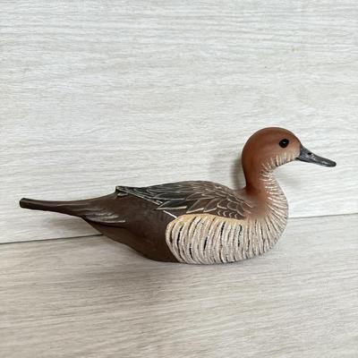 LOT 135K: 1992 Signed Pintail Hen Decoy