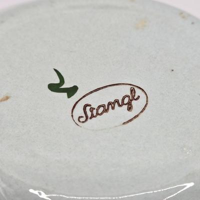 LOT 136K: Stangl Pottery Garland Plate, Gravy Boat, Covered Bowl, and 2 Small Plates