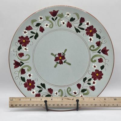 LOT 136K: Stangl Pottery Garland Plate, Gravy Boat, Covered Bowl, and 2 Small Plates