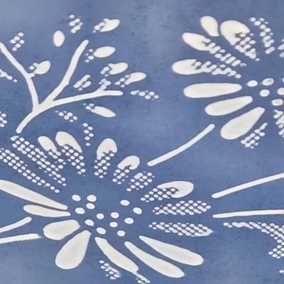 LOT 142K: Set of Shades of Blue Nesting Pyrex Mixing Bowls and Colonial Mist Pyrex Bowls