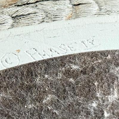 LOT 143K: 1992 Mallard Drake Hand Painted Wood Decoy Duck by B Campbell