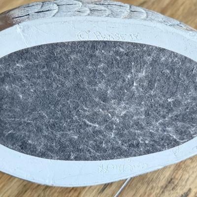 LOT 143K: 1992 Mallard Drake Hand Painted Wood Decoy Duck by B Campbell