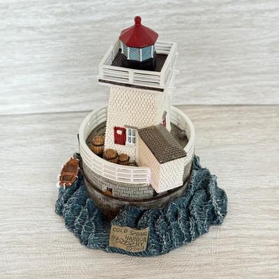 LOT 147K: Harbor Lights Society Exclusive Lighthouses: Cold Spring Harbor New York #533, Southwest Reef Louisiana #530 & Cockspur...