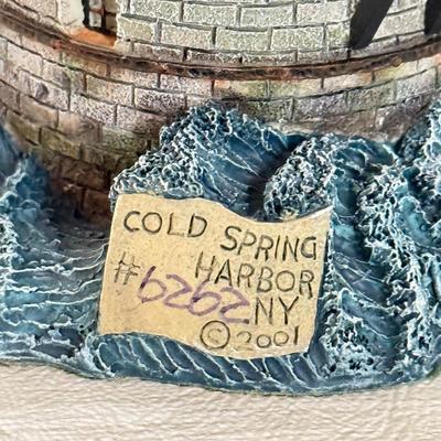 LOT 147K: Harbor Lights Society Exclusive Lighthouses: Cold Spring Harbor New York #533, Southwest Reef Louisiana #530 & Cockspur...