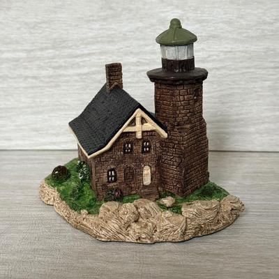 LOT 149K: Harbor Lights Lighthouses: Society Exclusive Point Fermin California #501 & Sand Island Wisconsin #112