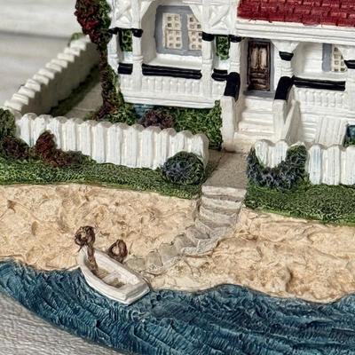 LOT 149K: Harbor Lights Lighthouses: Society Exclusive Point Fermin California #501 & Sand Island Wisconsin #112