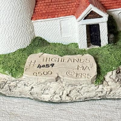 LOT 150K: Harbor Lights Lighthouses: Nauset Beach Massachusetts #126, Cape Neddick Maine #141 & Highland Light Massachusetts #161