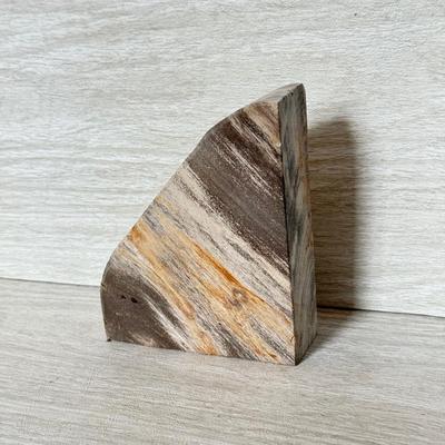 LOT 154L: Green Geode Bookends & Stone Bookends