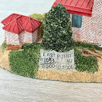 LOT 155K: Harbor Lights Lighthouses: Barnegat New Jersey #139, East Point NJ #260 & Society Exclusive Baltimore Maryland #524