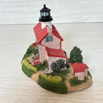 LOT 155K: Harbor Lights Lighthouses: Barnegat New Jersey #139, East Point NJ #260 & Society Exclusive Baltimore Maryland #524