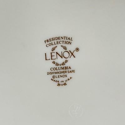 LOT 156K: Lenox Presidential Collection Columbia Plates: Millennium Edition & Blue Design