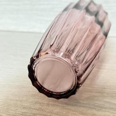 LOT 161F: Purple Art Glass Vases