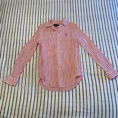 LOT 166 Z: Polo by Ralph Lauren Collection; Hoodie, T-shirts, Button Up, & Tank Top