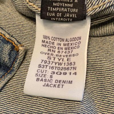 LOT 167 Z: Ralph Lauren Polo Jeans Co. Denim Jacket