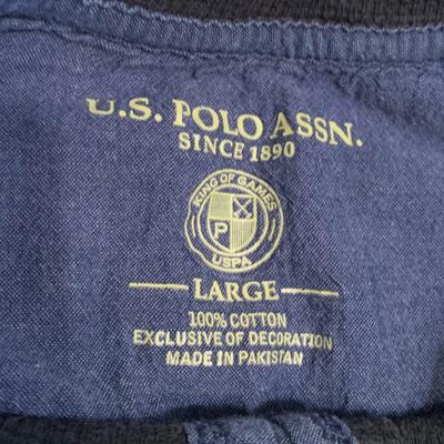 LOT 168 Z: Polo by Ralph Lauren Collection; Long Sleeve Shirts, Thermals, Zip Up Hoodie, Sweatshirt, & Sweater