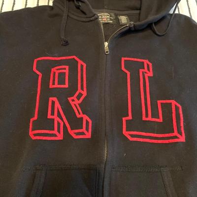 LOT 168 Z: Polo by Ralph Lauren Collection; Long Sleeve Shirts, Thermals, Zip Up Hoodie, Sweatshirt, & Sweater