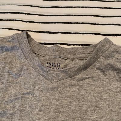 LOT 168 Z: Polo by Ralph Lauren Collection; Long Sleeve Shirts, Thermals, Zip Up Hoodie, Sweatshirt, & Sweater