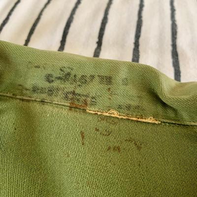 LOT 172 Z: Military Shirt & Hats w/ Pin