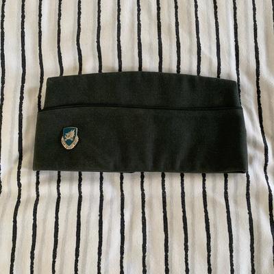 LOT 172 Z: Military Shirt & Hats w/ Pin