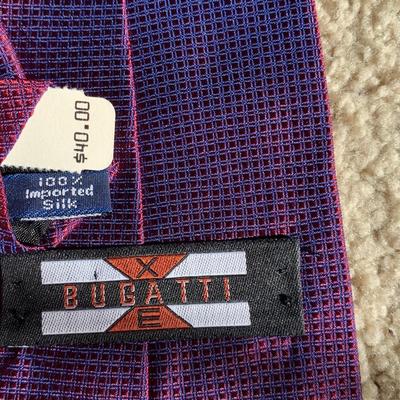 LOT 175 Z: Necktie Collection; Christian Dior, Kenneth Cole, Bugatti, & More