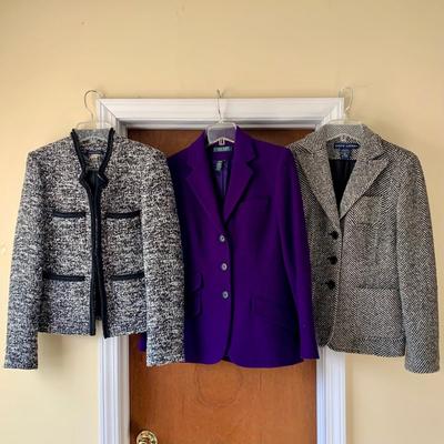 LOT 176 Z: Women's Jacket Colleciton; Lauren by Ralph Lauren & Tommy Hilfiger